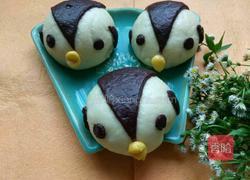 企鹅宝宝豆沙包的做法图解7