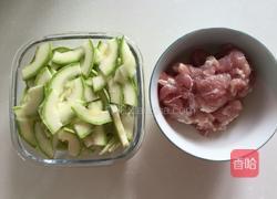 打卤面(角瓜肉丝卤)的做法图解4