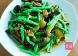 茄子炒豆角的做法图解10
