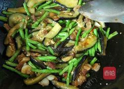 茄子炒豆角的做法图解9