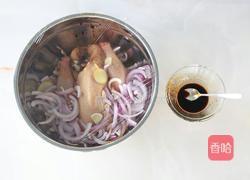 酱香洋葱烤鸡的做法图解4