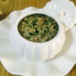 菠菜牛肉粥的做法[图]