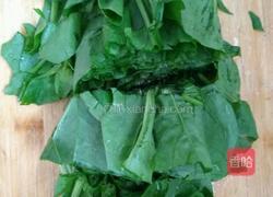 菠菜松花汤的做法图解3