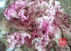 花朵豆沙包的做法图解3