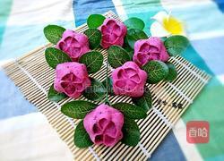 花朵豆沙包的做法图解15