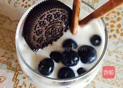 蓝莓香蕉思慕雪的做法图解3