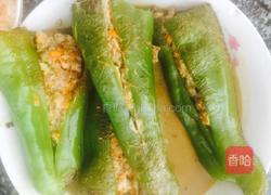 辣椒夹肉馅的做法图解6