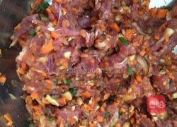 辣椒夹肉馅的做法图解3