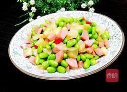 三鲜毛豆米的做法图解6