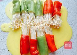 辣椒大战金针菇的做法图解3