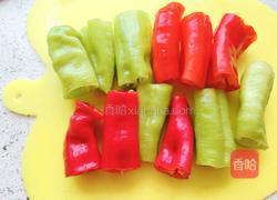 辣椒大战金针菇的做法图解2