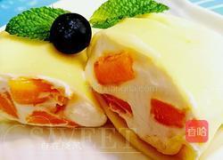 芒果班戟的做法图解1