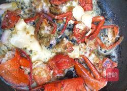 上汤芝士龙虾的做法图解11