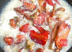上汤芝士龙虾的做法图解12
