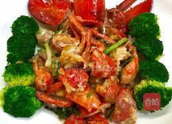 上汤芝士龙虾的做法图解13