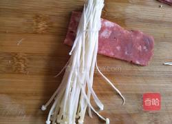 培根金针菇卷的做法图解5