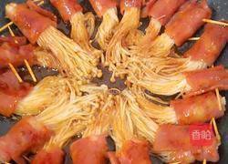 培根金针菇卷的做法图解14