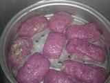 紫薯香芋包的做法[图]