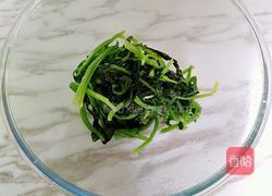 花生米拌菠菜的做法图解5