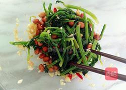 花生米拌菠菜的做法图解9