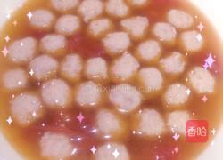 番茄丸子汤的做法图解3
