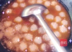 番茄丸子汤的做法图解2