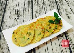 香菇虾仁丝瓜烙饼的做法图解11