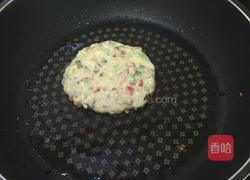 香菇虾仁丝瓜烙饼的做法图解9