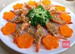 蒜蓉粉丝开背虾的做法图解1