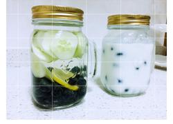 黄瓜蓝莓排毒水（梅森罐）