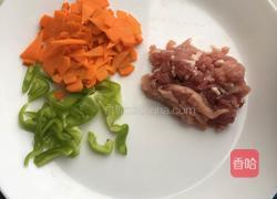 肉丝炒口蘑的做法图解1