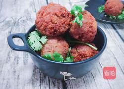 炸肉丸的做法图解2