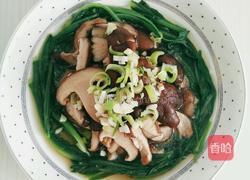 香菇油麦菜的做法图解9