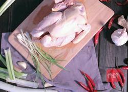 无水葱油鸡的做法图解1