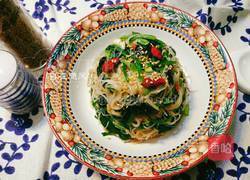 菠菜粉丝的做法图解5