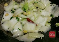 醋溜脆白菜的做法图解3