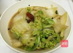 醋溜脆白菜的做法图解5