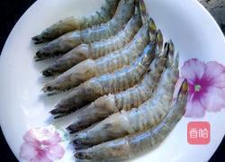 灼烤大虾的做法图解1