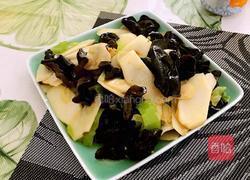 木耳炒山药的做法图解4