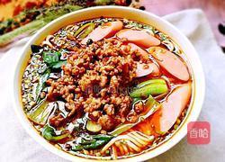 肉臊子酸汤面的做法图解12