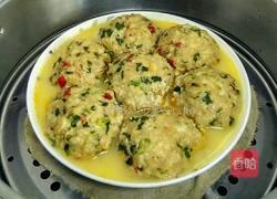 虾米肉丸蒸蛋的做法图解12