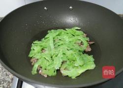 苦瓜炒牛肉的做法图解10
