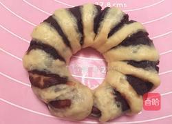 豆沙面包圈的做法图解17
