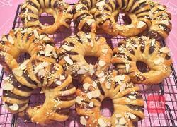 豆沙面包圈的做法图解25