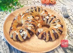 豆沙面包圈的做法图解26