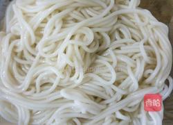 红尖椒配鸡蔬(凉面)的做法图解4