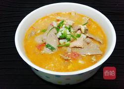 猪肝瘦肉蕃茄蛋汤的做法图解8