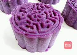 蜜豆桂花紫薯糕的做法图解9