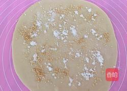 奶香芝麻手撕饼(平底锅版)的做法图解9