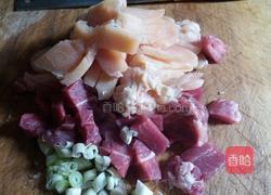 冬瓜鸡肉手打丸子汤的做法图解1